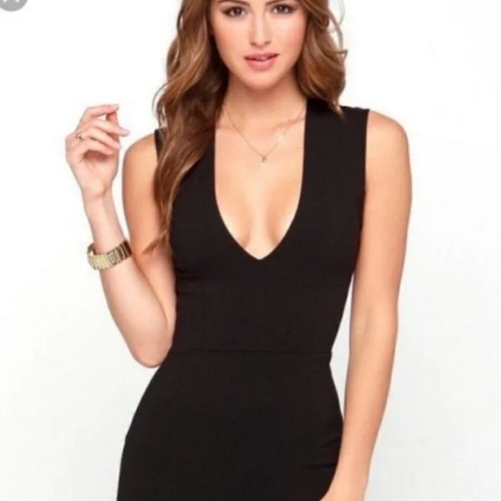 Lulus Black Mini Dress